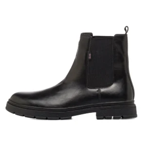 Botines Chelsea negros de hombre Glams con suela chunky